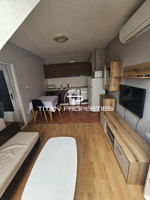 Дава се под наем Двустаен апартамент в Бургас, Меден рудник - зона В - 50 кв.м за 229.5 € - Снимка #2