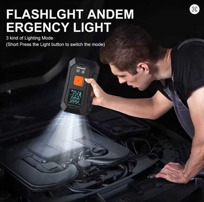 Redresor auto 4 in 1 BUPMOVA, portabil, 7000A, 26.800 mAh, NOU