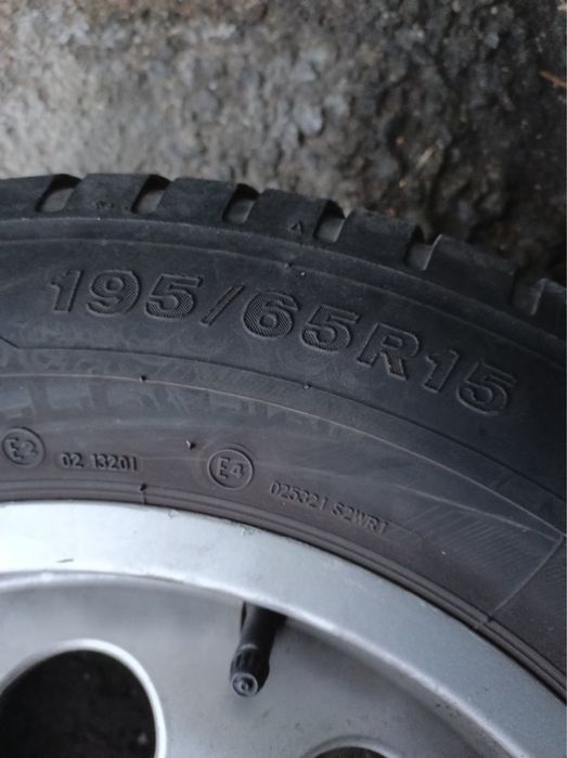 4 бр. Джанти шайби с зумни гуми 15 5х100