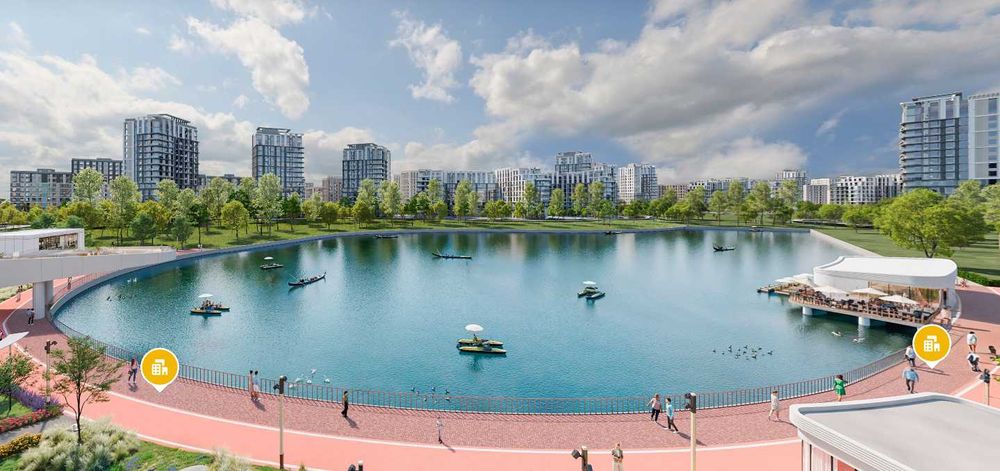 2-комн. квартира/ 49.85 кв.м2 по цене 11,5 млн.сум за 1 кв.метр  (XS)