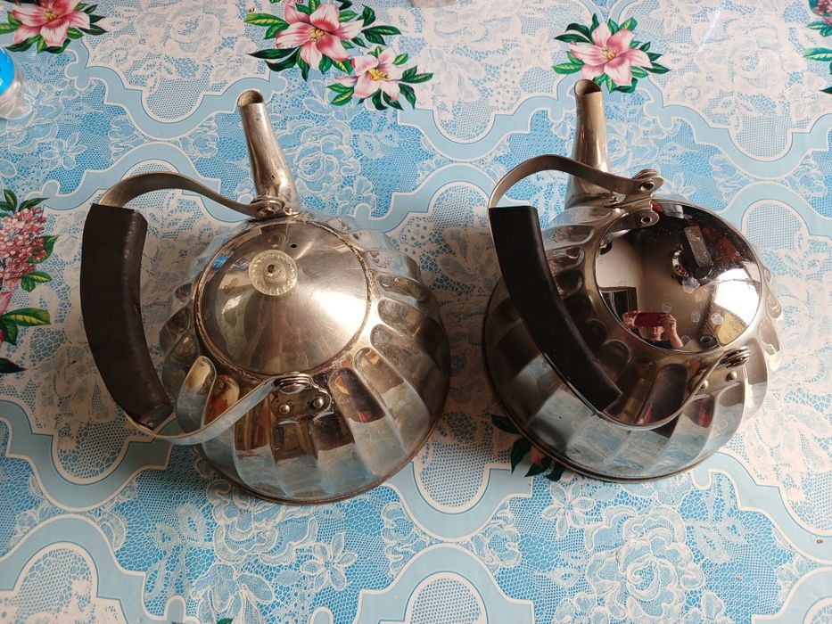 Чайники никель советские