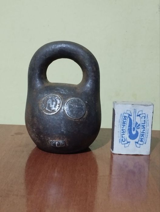 Царская гиря старинная антиквариат