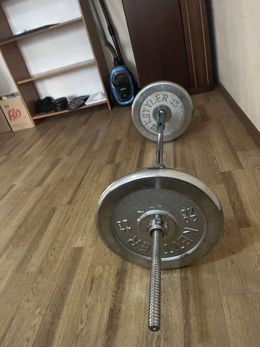 Штанга 50 кг продам с блинами