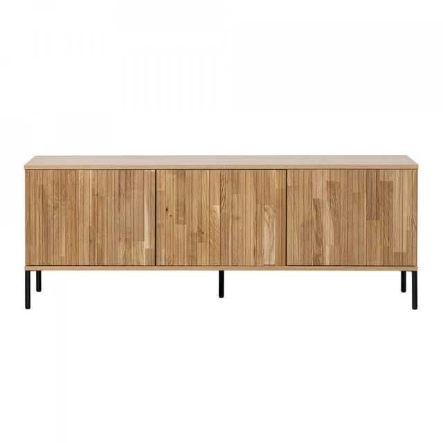 Comoda TV 150 cm din lemn de stejar