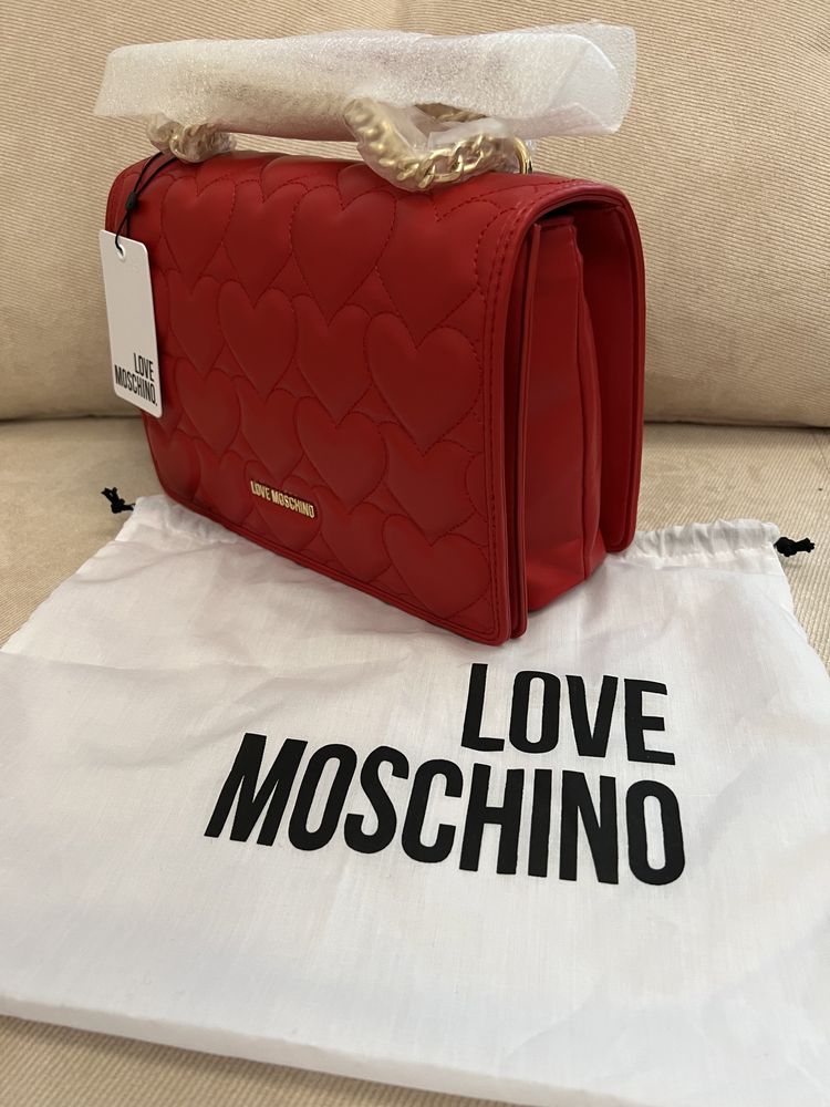 Moschino Borsa pu Rosso