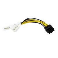 Кабель переходник Molex M x2 - PCIe 8pin M, 20см новый в упаковке.