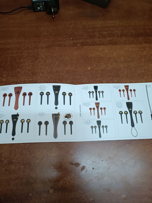 Set chei acordaj pentru chitară electrică..