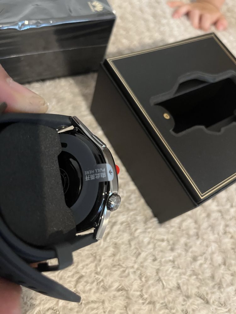 HUAWEI watch gt 5 black 46mm нов с гаранция 24 м