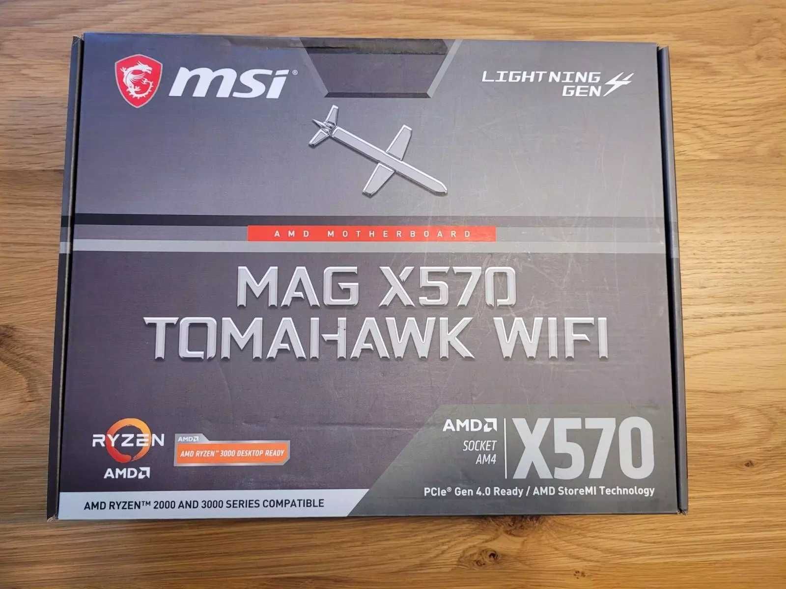 Дънна платка MSI MAG X570 Tomahawk WIFI AM4