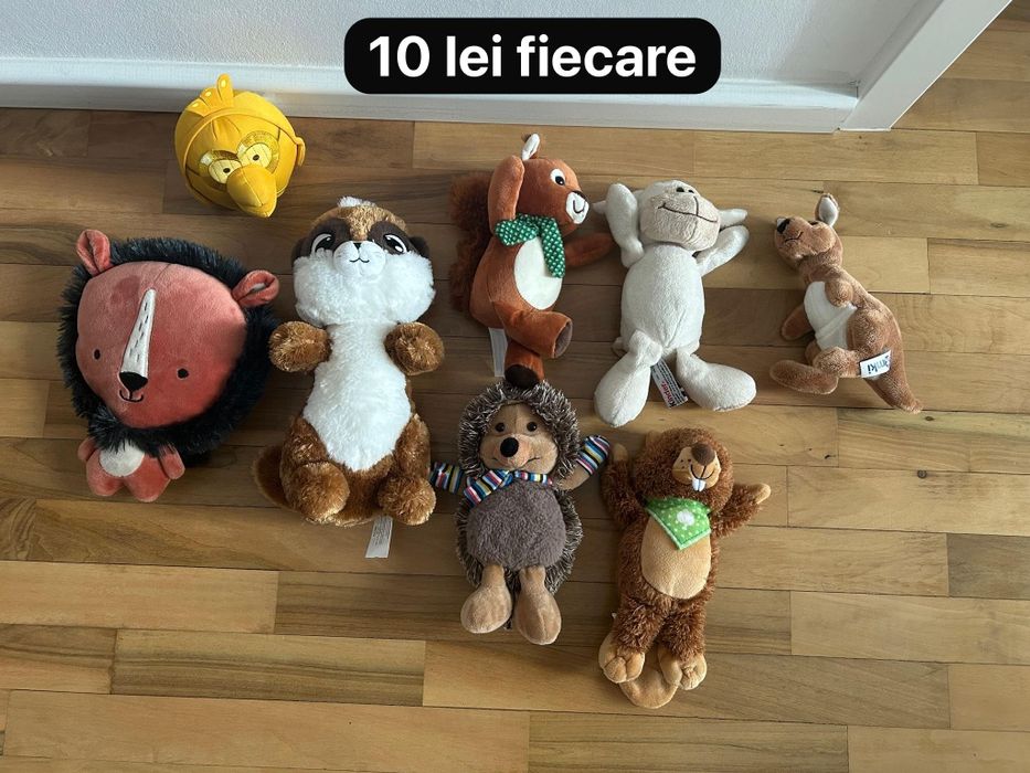 Vând diferite jucării de pluş