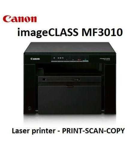 МФУ лазерное принтер CANON MF3010 (3в1) перечисления есть