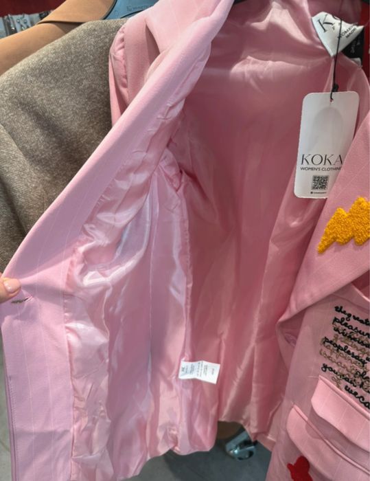 Sacou Bianco Lucci oversize