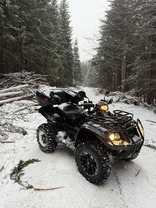 Atv Tgb Blade 600 4x4 - numere negre E5