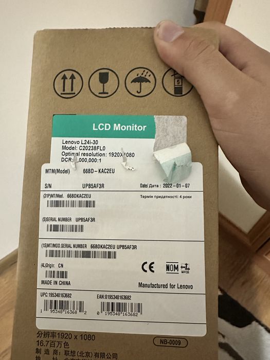 Монитор Lenovo L24i-30