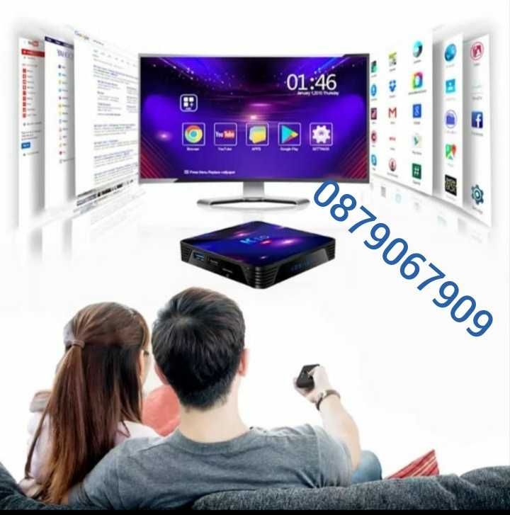 ТВ БОКС K10 Android tv ultra 8K tv box Bluetooth 5G онлайн телевизия