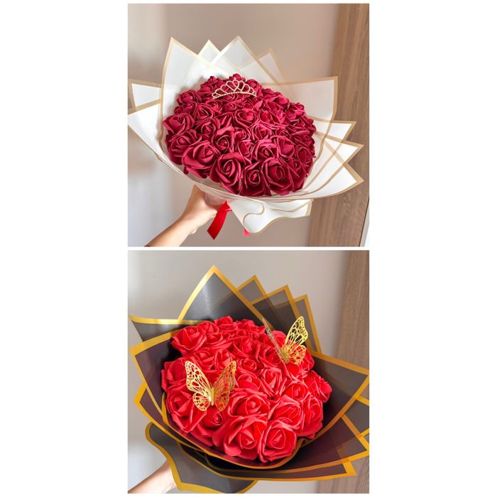 Букет от сапунени рози / сапунени рози