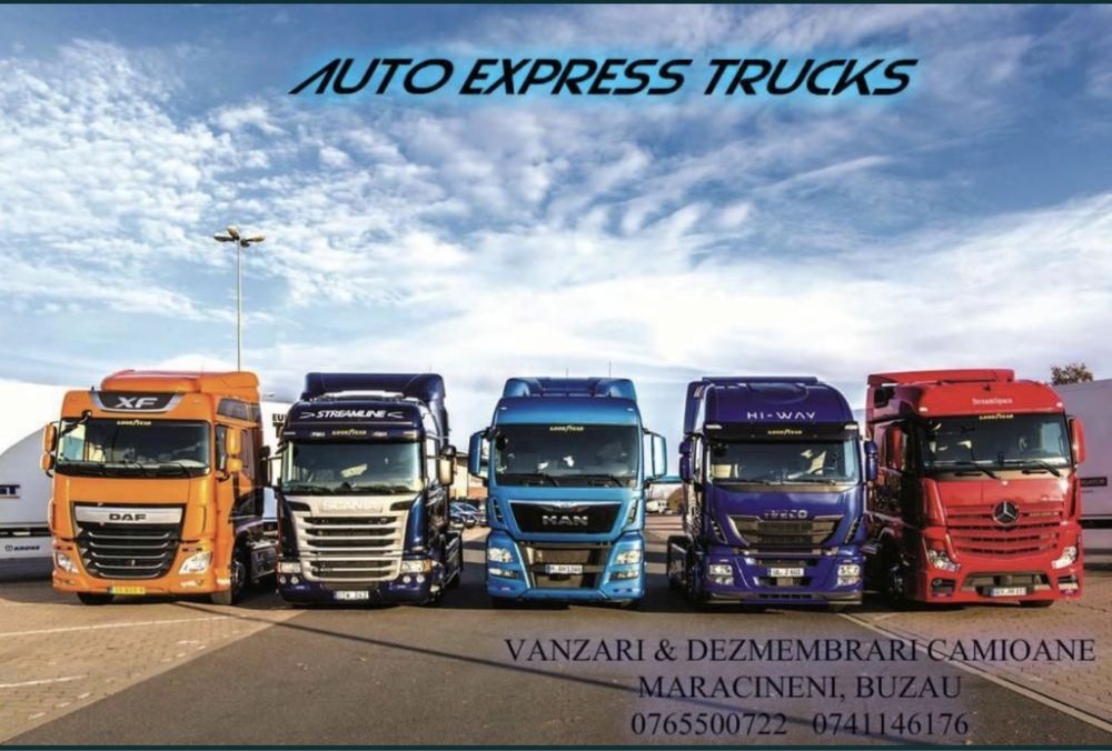 PUNTE COMPLETA - Man,Daf,Mercedes,Scania,Volvo,Iveco,Renault