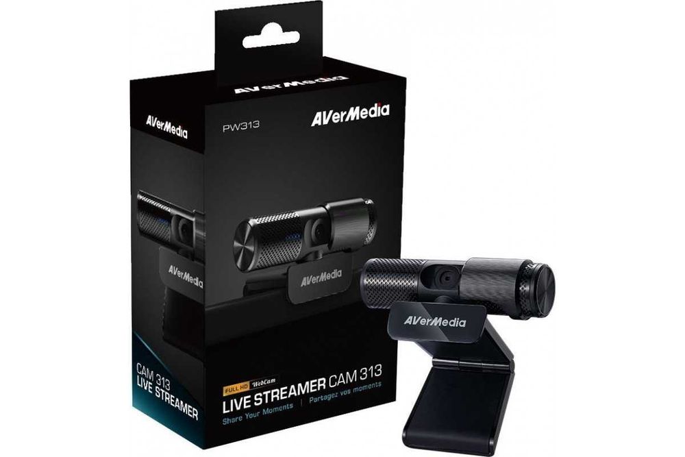 Новая - WEB-камера для стрима AverMedia Live Streamer Cam PW313