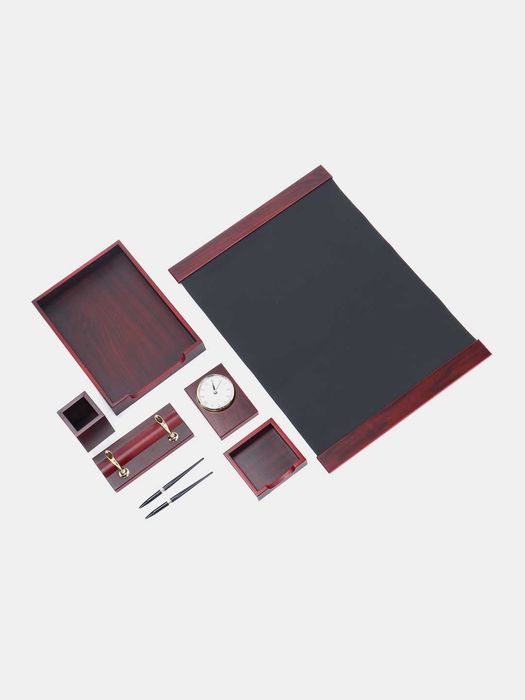 Настольный набор для руководителя "Bestar" 6 предм 6105 махагон