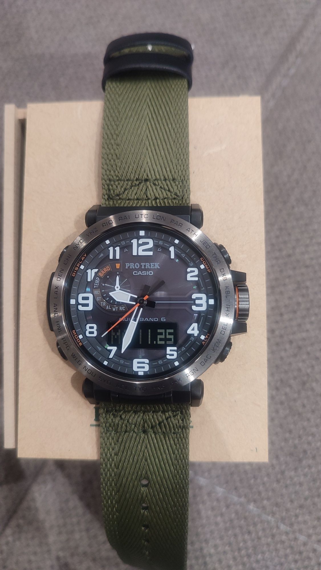 Casio pro trek prw 6600