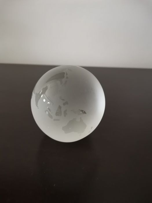 Paperweight cristal decorațiune colecție birou