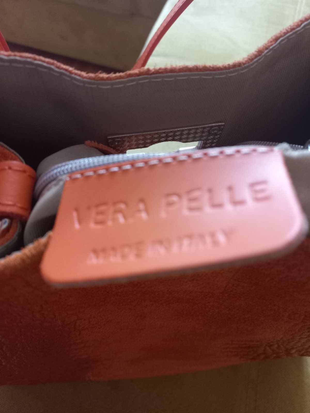 Дамска чанта Vera Pelle Italy
