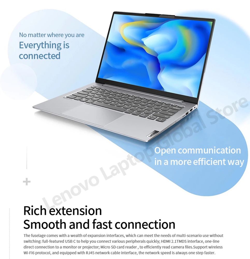 Ноутбук ультрабук Lenovo Thinkbook 14+ Amd 6800H, RTX2050, 16 GB.