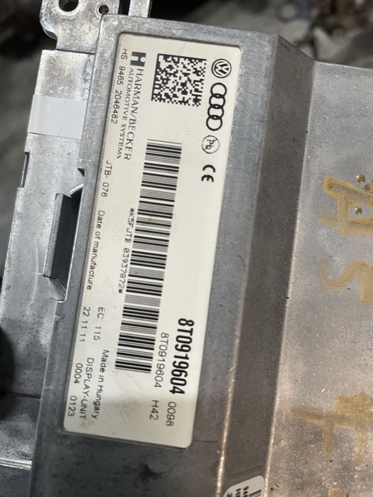 Navigație completa MMI Audi A5 A4 b8 completa
