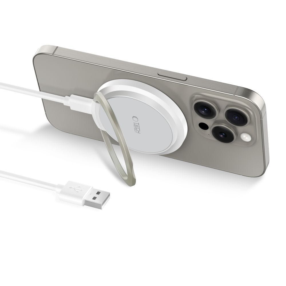 Безжично зарядно устройство TECH-PROTECT QI15W-A33 MAGNETIC MAGSAFE