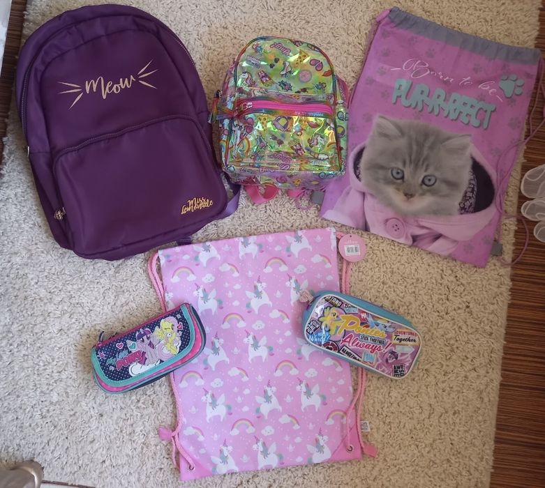 Rechizite, ghiozdan, rucsac, penare Pony/Ponei Jumbo unicorn gradinita