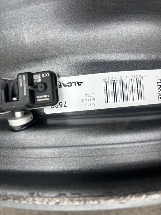 Jante set tabla R16 Opel vivaro Trafic 5x114,3