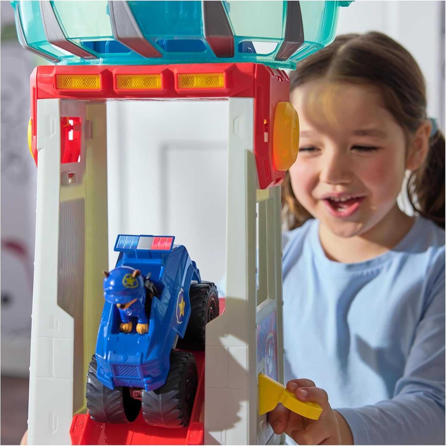 Paw Patrol Голяма кула База с лупинг светлини и звуци 106см Пес Патрул