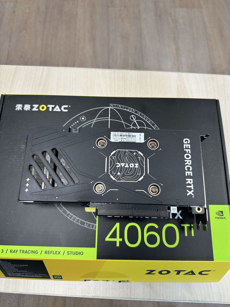 Zotac RTX 4060 Ti Vespera OC 8gb
