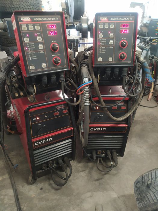 2 броя Lincoln CV510 500 Амперови MIG/MAG с водно охлаждане цена за 2