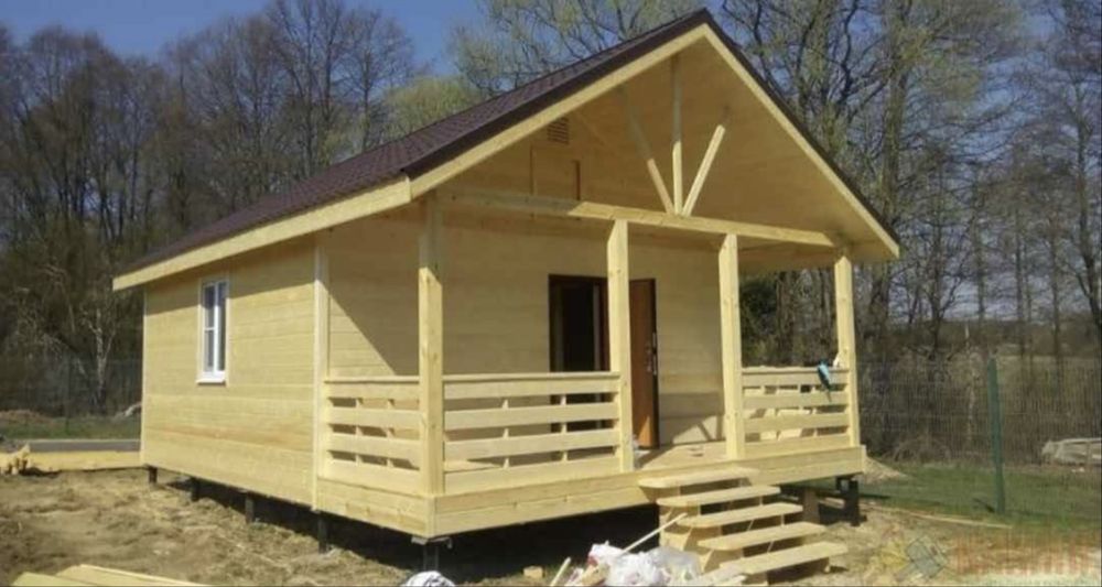 Case și cabane din lemn