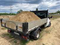 transport balast pietris nisip pamant vegetal camioneta basculabila