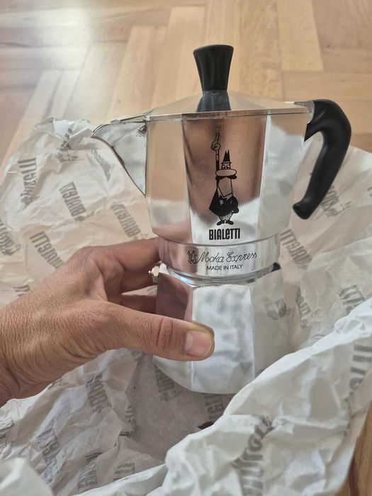 Bialetti Moka Express кафеварка за 4 чаши (190мл)