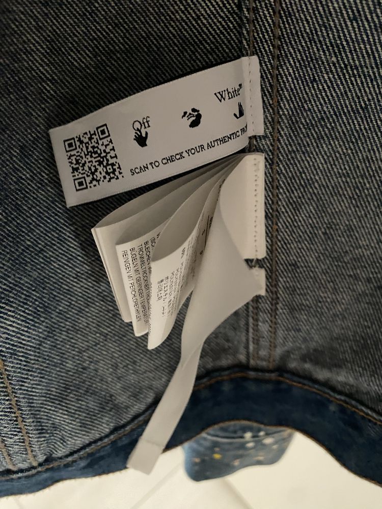 Geaca Off white Originala S
