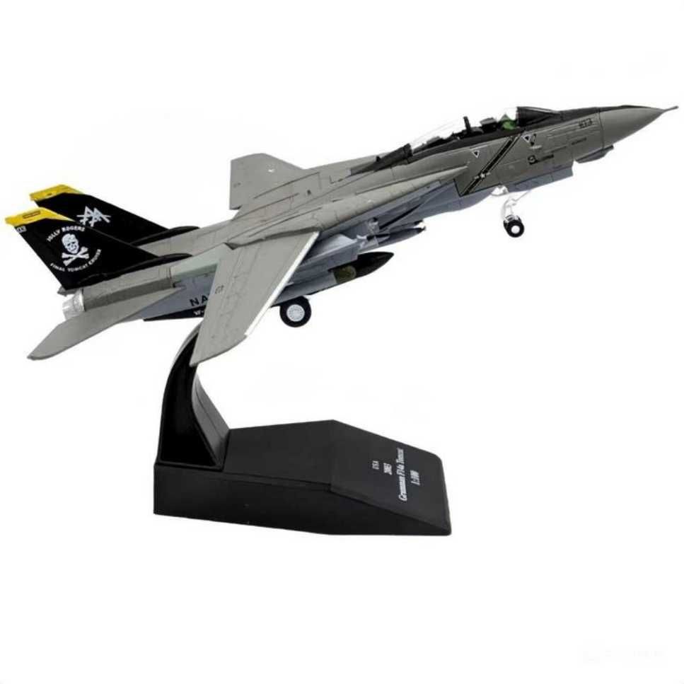 Macheta avion metalica Grumman F-14A Tomcat Top Gun 1:100 20cm