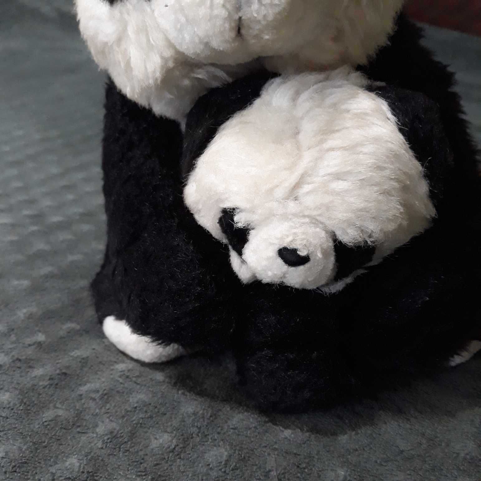 Плюшена Играчка Панда с бебе