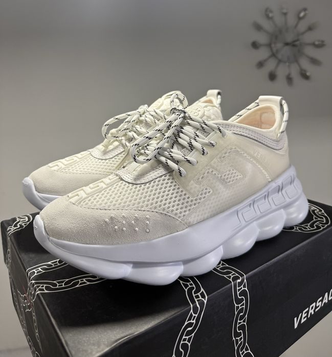 Versace Chain Reaction White