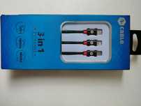 vand Cablu incarcare-sincronizare, micro USB+ lightning+ Type C, 1 m,