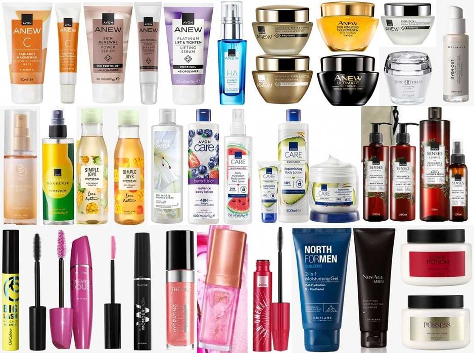 НАЛИЧНИ продукти  от Avon и Oriflame