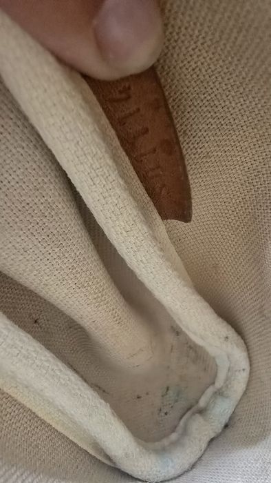 Geanta crossbody Louis Vuitton Eva cloth bag,beige, saculet,impecabila