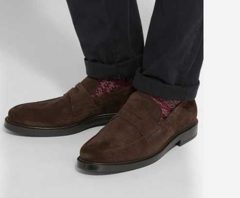 Pantofi loafer penny de lux 41 41.5 TOD'S lucrati manual piele natural