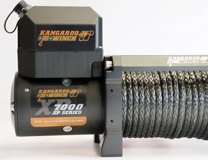 Лебедка Kangaroo winch 7000xp синтетично въже