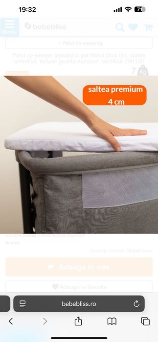 Patut co-sleeper Nania