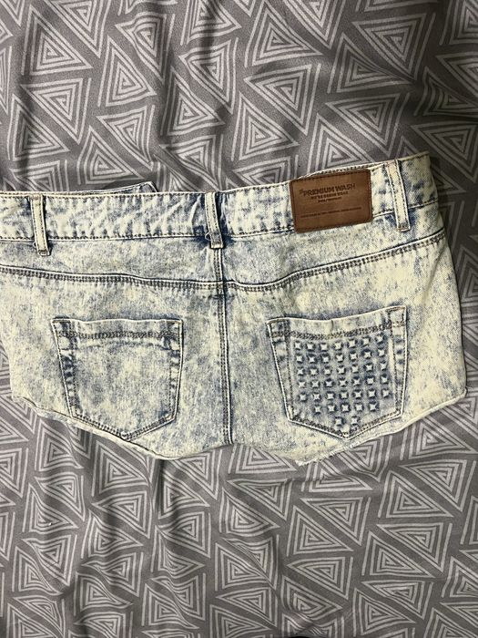 къси  дънкови гащи ZARA