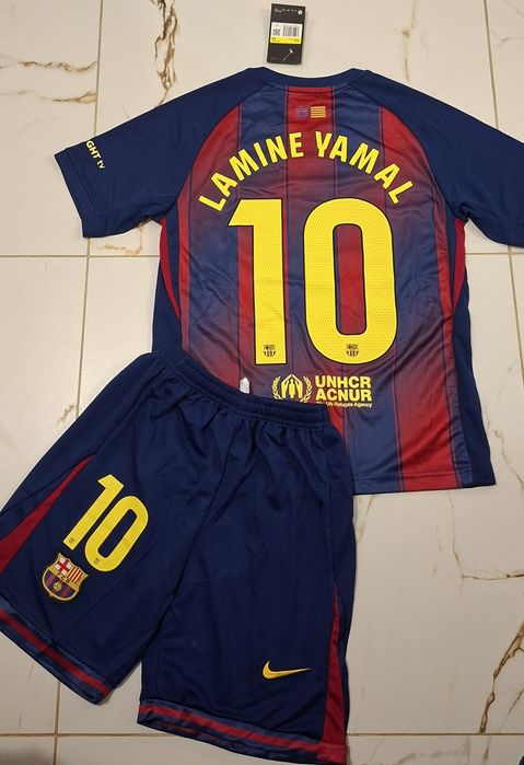 Echipament fotbal FC Barcelona Lamine Yamal #10