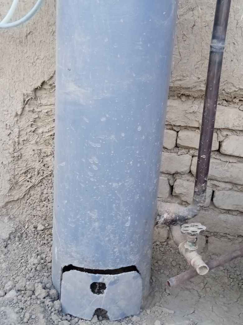 Самодельный газовый ваденной котёл Б/У